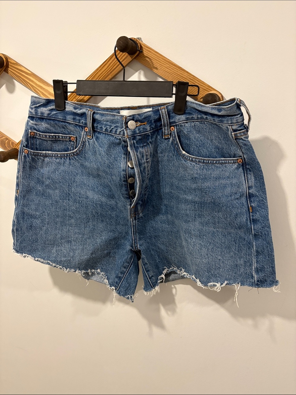 Denim Forum The Ex-boyfriend Hi Mid-thigh Denim Short